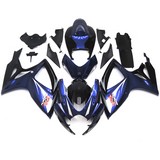 0331 Fairing Suzuki Gsxr600 Gsxr750 K6 06 07 Dark Blue Black